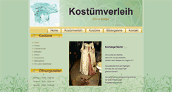 Desktop Screenshot of kostuemverleih-kampe.de